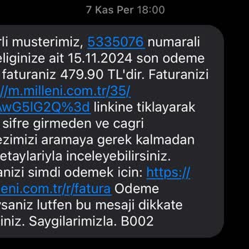 Millenicom İndirim Sözü Yerine Getirilmedi