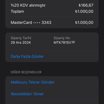 Yanlış Abonelik Ücreti Ve İade Sorunu
