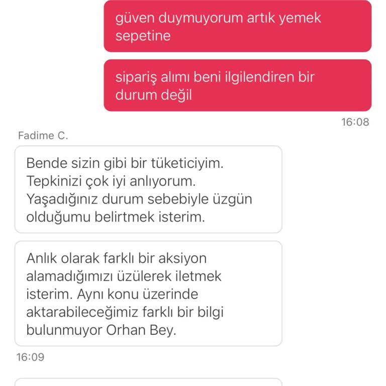 Eksik Sipariş Ve Hesap Kapatma Sorunu