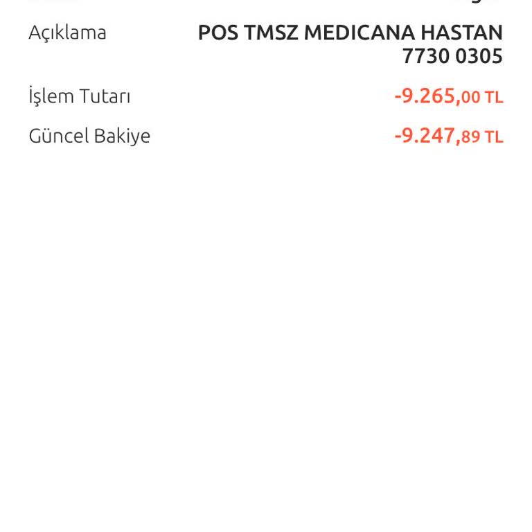 Kadıköy Madikana Hastanesi'nde Hayal Kırıklığı: Ameliyat Bilgisi Ve Fiyat Beklentisi Karşılanmadı