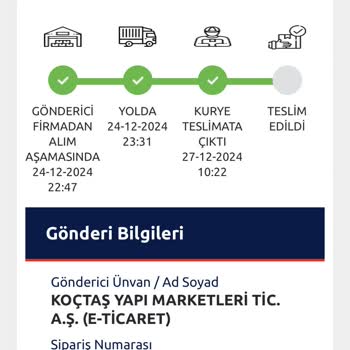 Gardırop Teslimatında Yaşanan Uzun Gecikme