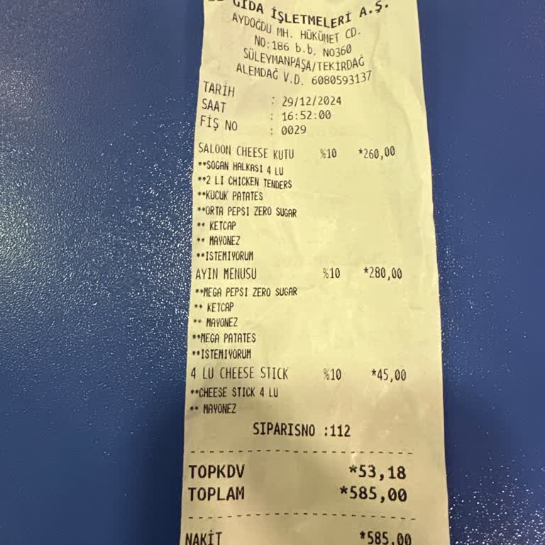Saloon Burger'de Bekletilmiş İçecek Skandalı