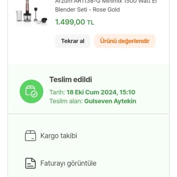 Minimix Robot İlk Kullanımda Arızalandı