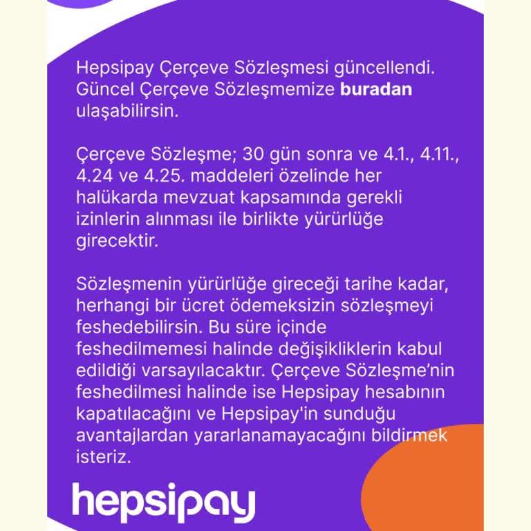 Hepsipay Sözleşmesi: İstenmeyen Dayatma Ve Hukuki Endişeler