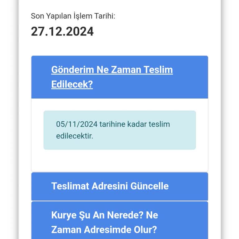 Önemli Kargo Teslimatında Büyük Gecikme Ve İletişim Sorunları