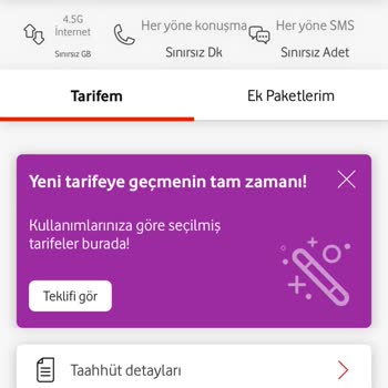 Vodafone'un Tarife Zamları Ve Kısıtlı Seçenekler Can Sıkıyor