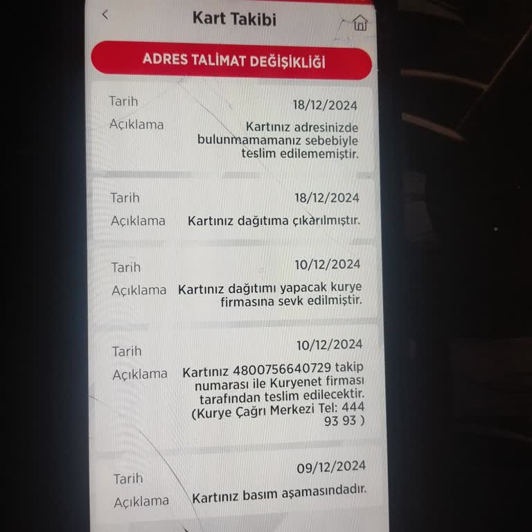 Ziraat Bankası Kart Teslimatında Yaşanan Gecikme