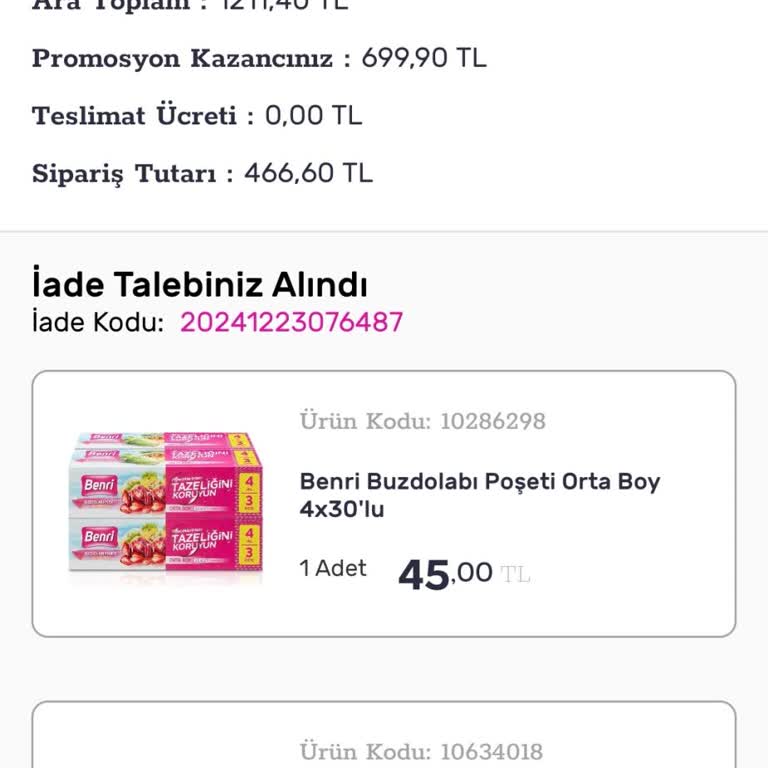 Kayıp Sipariş Ve Yetersiz Çözüm: Müşteri Mağduriyeti