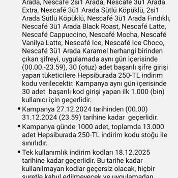 Kampanya Şartları Ve Şifre Girişi Hakkında Yanıltıcı Bilgi