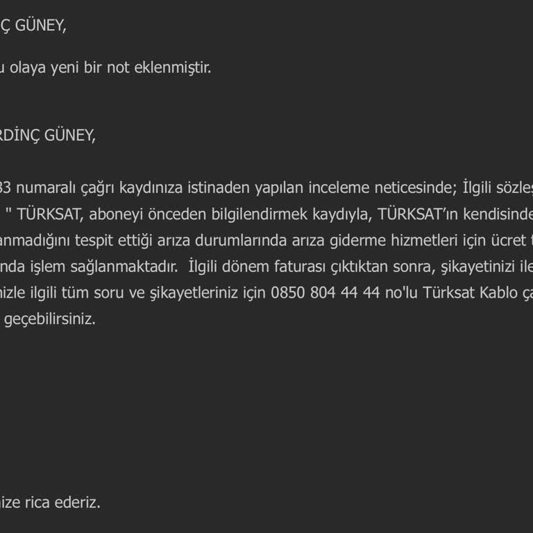 Hizmet Kalitesi Ve Ücretlendirme Konusunda Yaşanan Mağduriyet