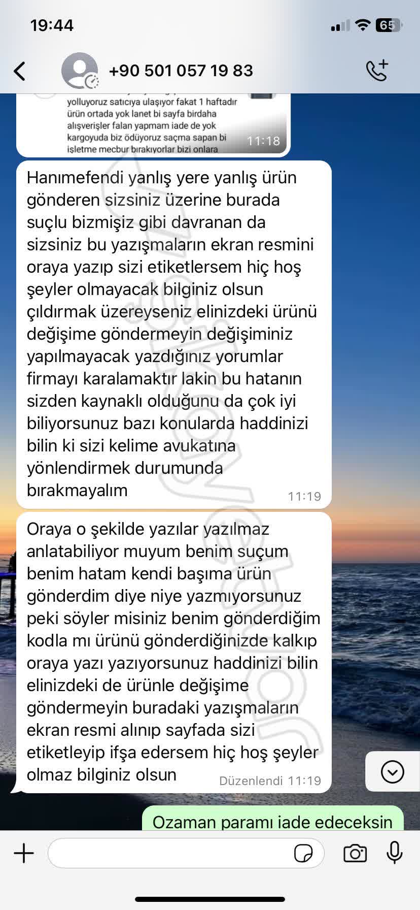 Semra Deniz Müşteri Memnuniyetsizliği Ve Kaba İletişim - Şikayetvar