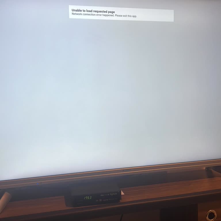 Arçelik TV'de Sürekli İnternet Bağlantı Sorunu