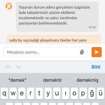 Eksik Tartılan Tulumba Tatlısı Ve İade Sorunu