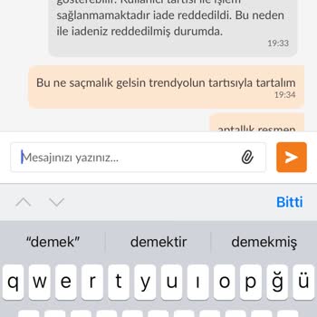 Eksik Tartılan Tulumba Tatlısı Ve İade Sorunu