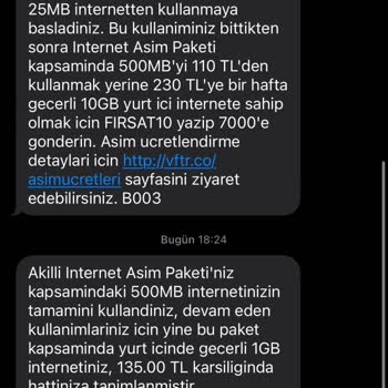 Haksız İnternet Aşım Ücretleri Ve Yanıltıcı Paketler