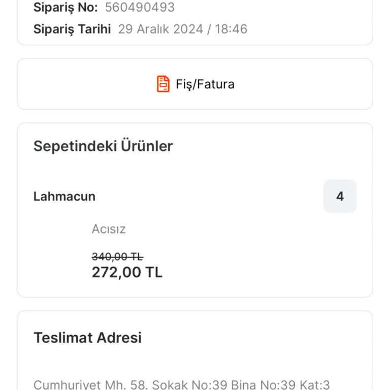 Migros Yemek Siparişim Neden Hala Gelmedi?