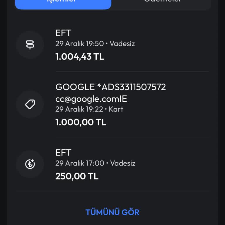 İzinsiz Para Çekimi: Google Ads CC@g Hakkında Şikayet