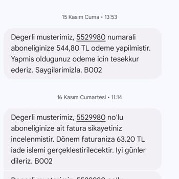 Kullanılmayan İnternet İçin Fatura Şoku Ve Müşteri Hizmetleri İlgisizliği