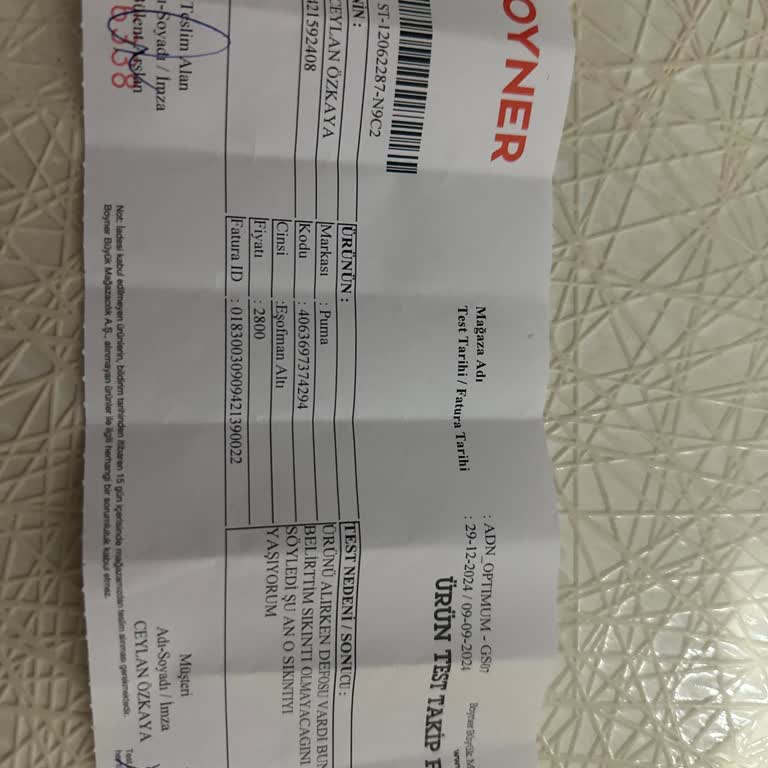 Defolu Ürün Ve İade Sorunu