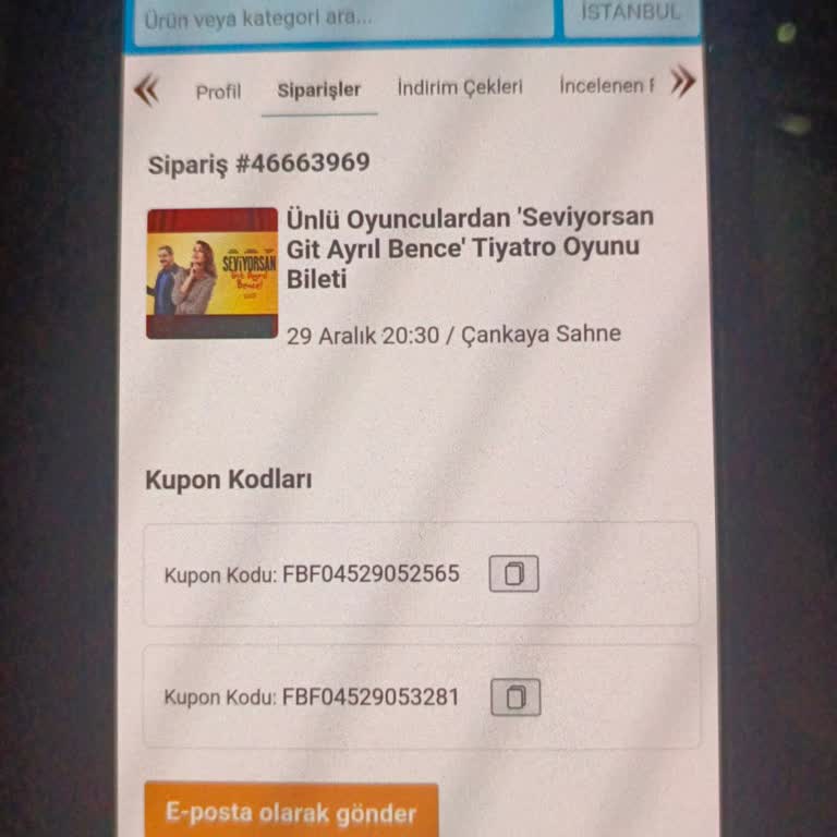 İptal Edilen Tiyatro Bileti Ve İletişim Sorunu