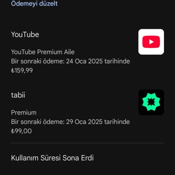 Ücret Kesildi Ancak Üyelik Görünmüyor