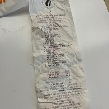 Popeyes'da Eksik Sos Ve Yanıltıcı Fiş Bilgileri