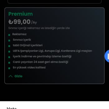 Premium Üyelik Karmaşası: Ödeme Yapıldı, Hizmet Yok