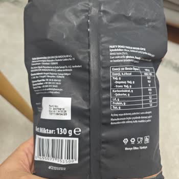 Lezzetsiz Cips Deneyimi