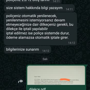 Otomatik Yenileme Sonrası İptal Talebime Yanıt Alamadım