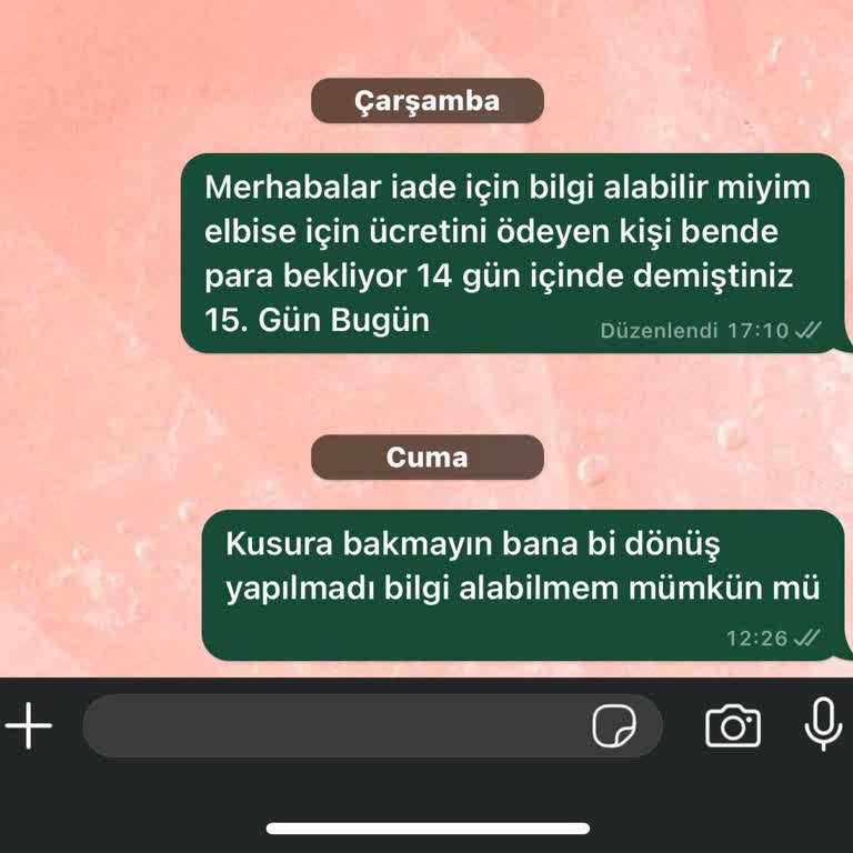 İade Sürecinde Yaşanan Sorunlar Ve İletişimsizlik