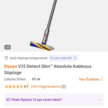 Dyson Ayaklı Ünite Hediyesi Gelmedi, Talep Cevapsız