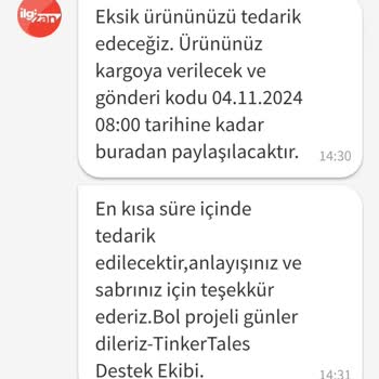 Eksik Parçalarla Mağduriyet Yaşıyoruz