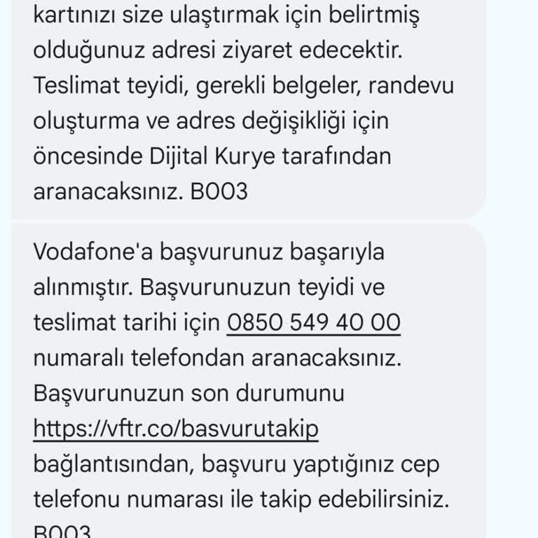Vodafone Numara Taşıma Sürecinde Yaşanan Sorunlar