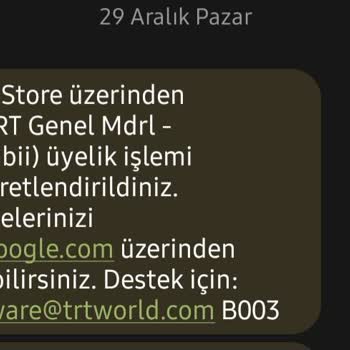 Mobil Ödeme İle Alınan Abonelik Aktif Olmadı