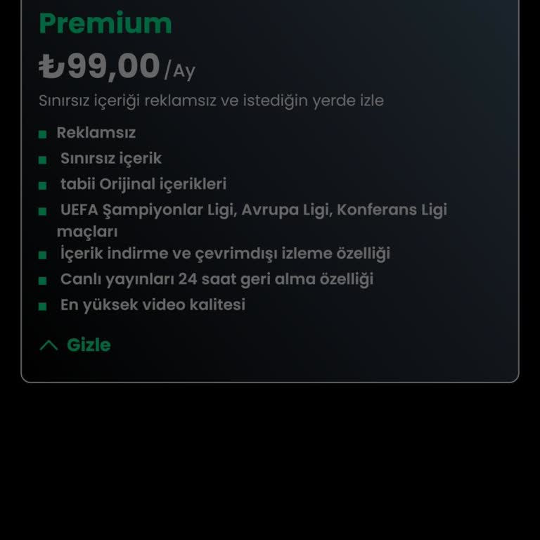 Tabii Premium Üyelik Sorunu: Ücret Alındı, Hizmet Sunulmadı