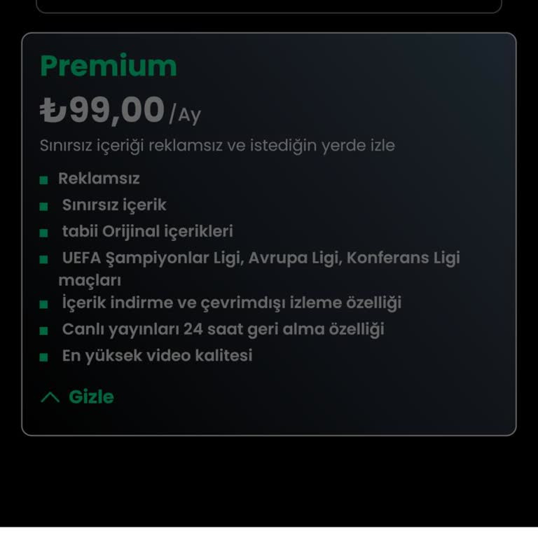 Premium Üyelik Sorunu Ve İletişim Eksikliği