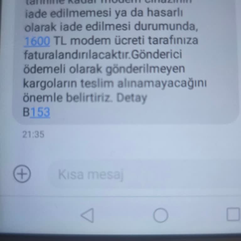Hazırnet Taahhüt Sonrası Fazla Ücret Ve Modem İade Sorunu!