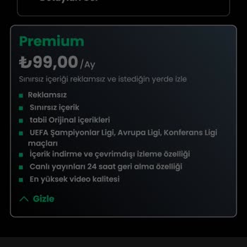 Ödediğim Premium Üyelikle İçeriklere Erişemiyorum