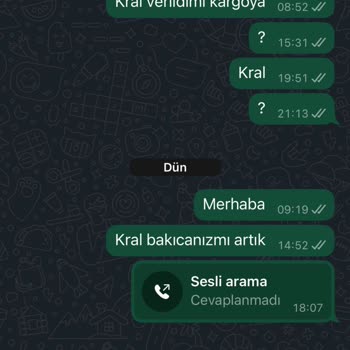 İletişim Sorunu Ve Sipariş Teslimatı