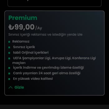 Tabii Premium Abonelik Sorunu: İçeriklere Erişim Sağlanamıyor