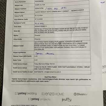 Divanev'den Aldığımız Kusurlu Koltuk Takımı Ve İade Sorunu