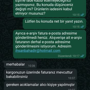 Kardeşler Butik'te İade Zorluğu Ve Tüketici Hakları Mücadelesi