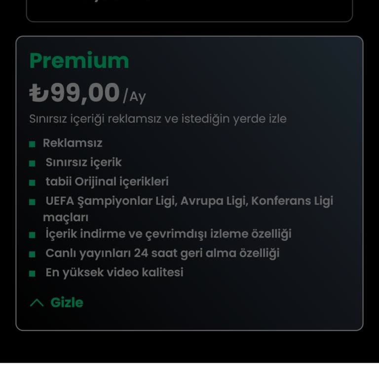 Premium Üyelikte İçerik Erişim Sorunu