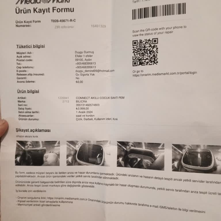 Akıllı Saat Onarım Sürecinde Yaşanan Sorunlar