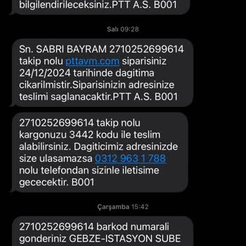 Teslim Edilmeyen Kargo Ve İlgisiz Müşteri Hizmetleri