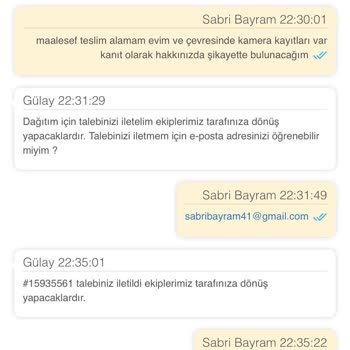 Teslim Edilmeyen Kargo Ve İlgisiz Müşteri Hizmetleri