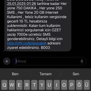 Yenilenen Paketim İki Gündür Aktif Edilmedi