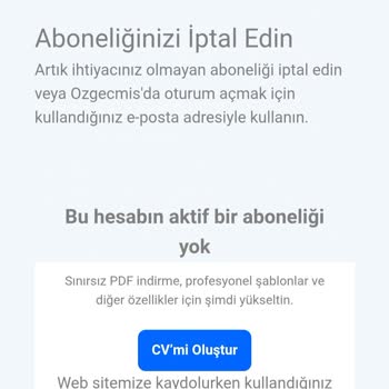 Yanıltıcı Üyelik Ücreti Ve İptal Sorunu