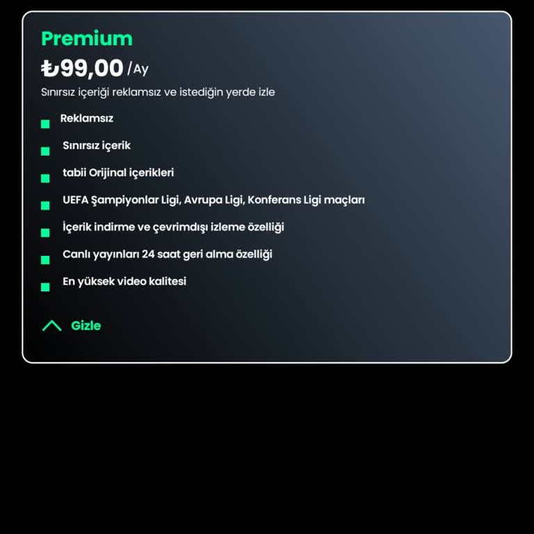 Aktif Olmayan Premium Üyelik Ve İade Sorunu