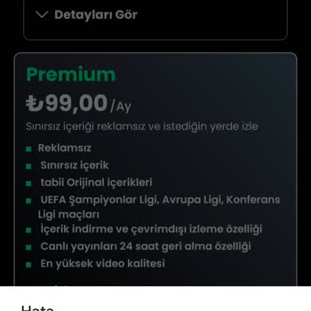 Tabii Üyelik Sorunu: Ödeme Yapıldı, Hizmet Alınamadı